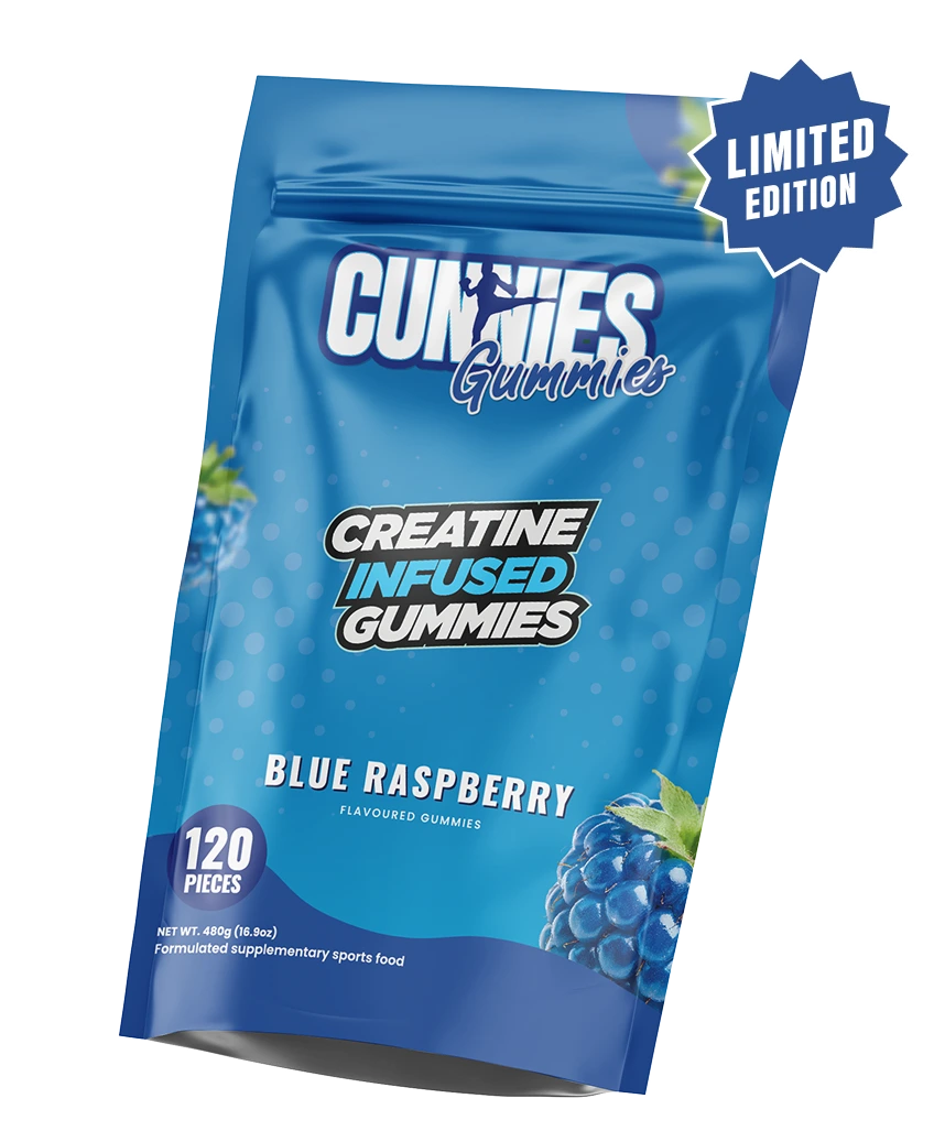 Blue Raspberry Creatine Gummies