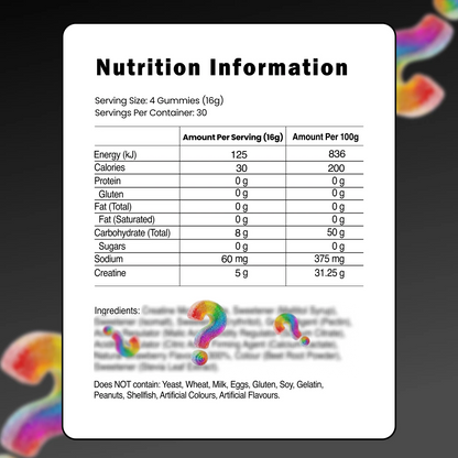 Donny's Creatine Gummies