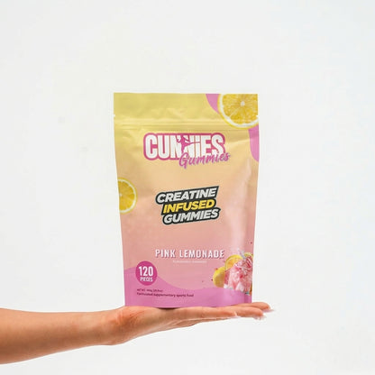 Cunnies Pink Lemonade Creatine Gummies
