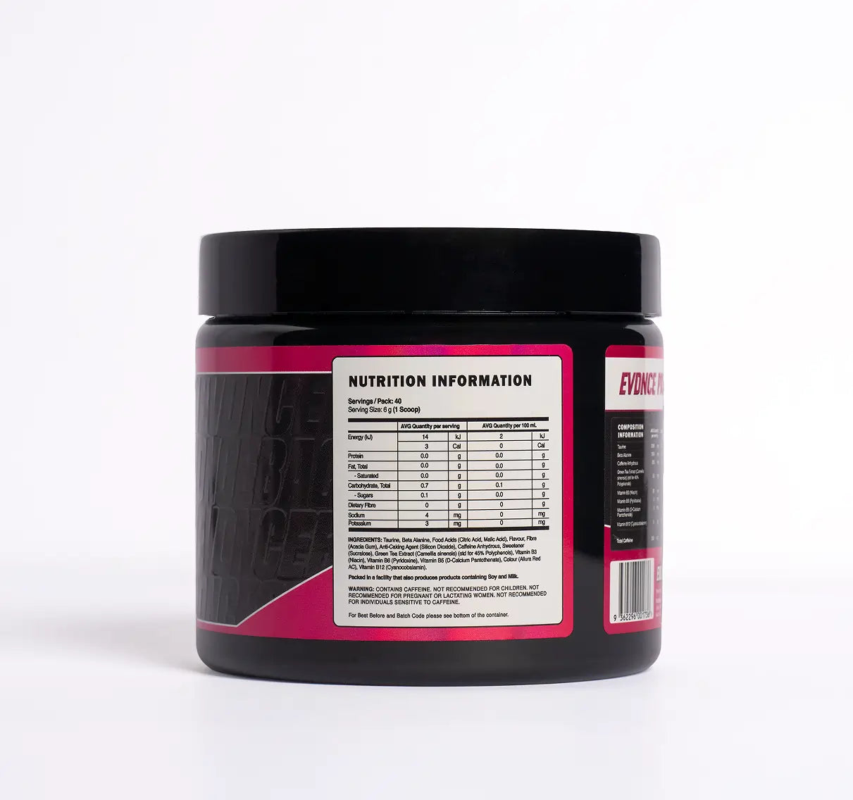 Raspberry Lemonade Pre-Workout
